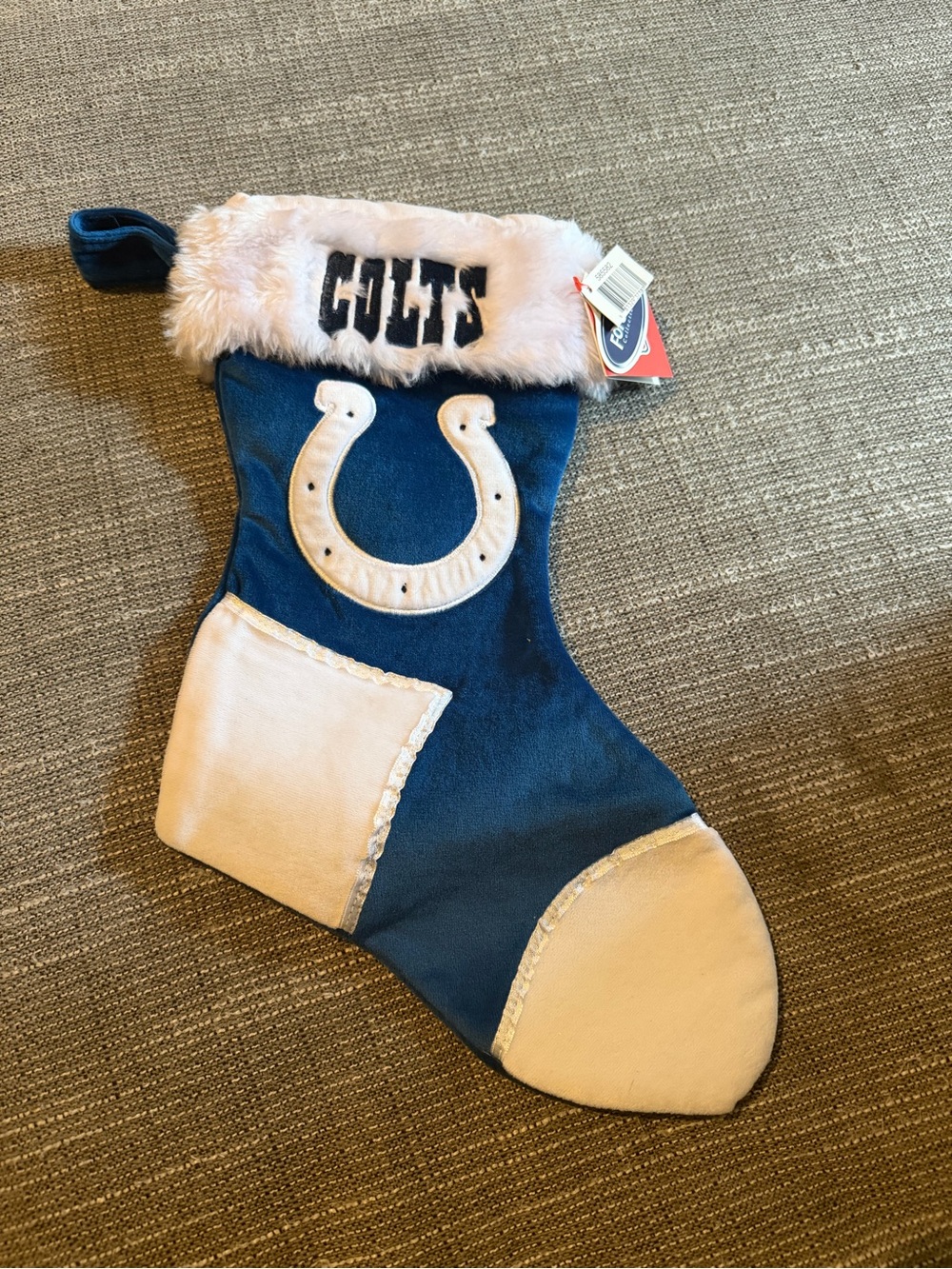 Forever Collectibles ~ Indianapolis Colts  ~ 18 In Christmas Stocking ~ NFL